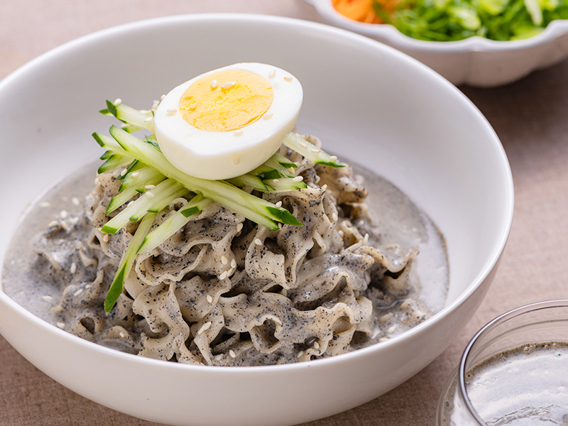 食譜-黑芝麻醬麵