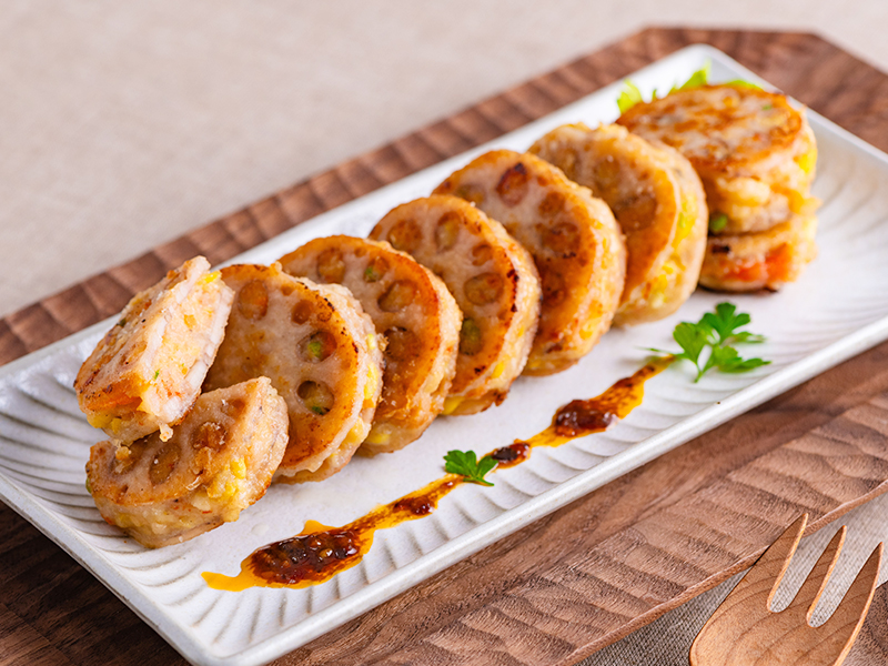 食譜-蓮藕蝦仁煎餅